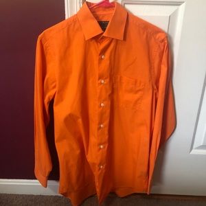 Orange Men’s Button Up